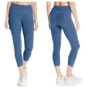 prAna Cropped Leggings Women’s small The Misty Capri Knicker Equinox blue Geo
